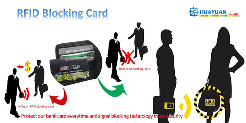 Why RFID blocking cards are so popular in foreign? - HUAYUAN RFID NFC  Manufacturer