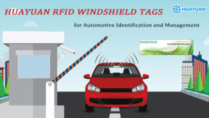 rfid windshield tag sticker label